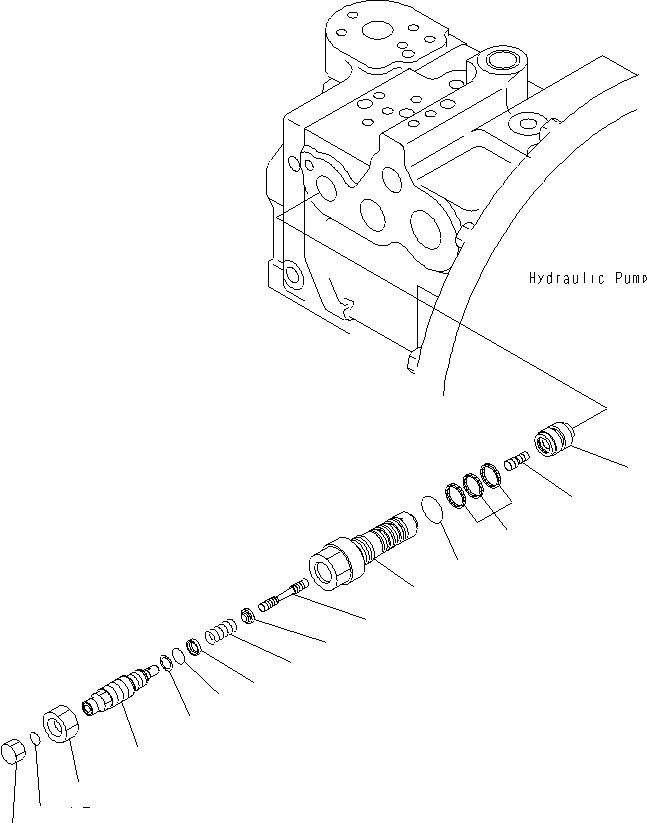 Excavators Komatsu / PC130F-7 S/N J10001-UP(KI-00005) / MAIN PUMP (6/8)(|Y0510110 : |Y0510110)