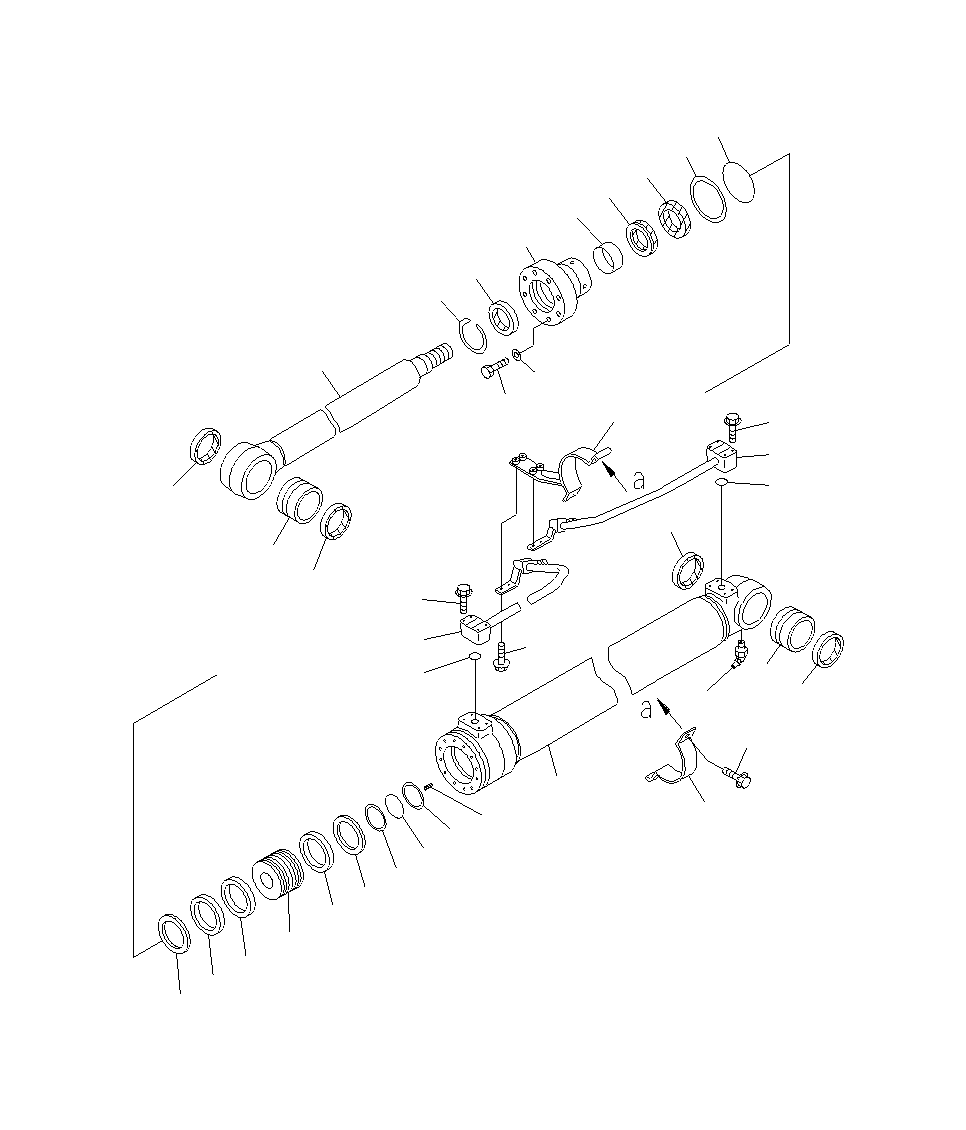 Excavators Komatsu / PC130F-7 S/N J10001-UP(KI-00005) / BOOM CYLINDER 500H (INNER PARTS)(|Y0510144 : |Y0510144)