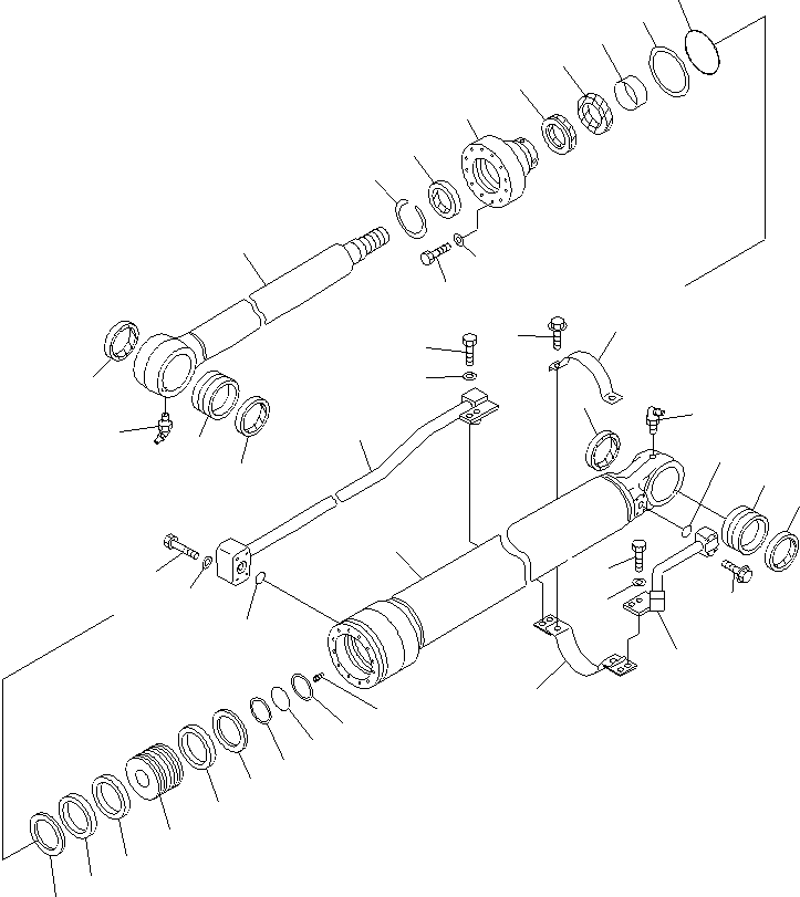 Excavators Komatsu / PC130F-7 S/N J10001-UP(KI-00005) / BUCKET CYLINDER (INNER PARTS) (#J10001-J10146)(|Y0510160 : |Y0510160)