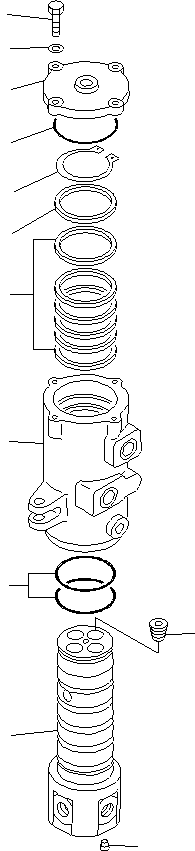 Excavators Komatsu / PC130F-7 S/N J10001-UP(KI-00005) / SWIVEL JOINT (INNER PARTS)(#J10001-J12126)(|Y0510170 : |Y0510170)