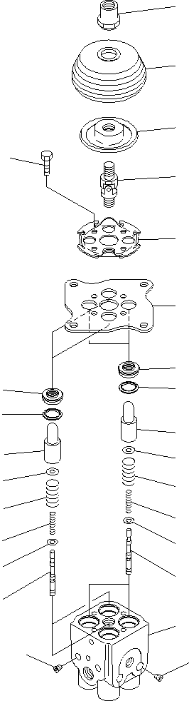 Excavators Komatsu / PC130F-7 S/N J10001-UP(KI-00005) / PPC VALVE (FOR WORK EQUIPMENT)(|Y0510380 : |Y0510380)