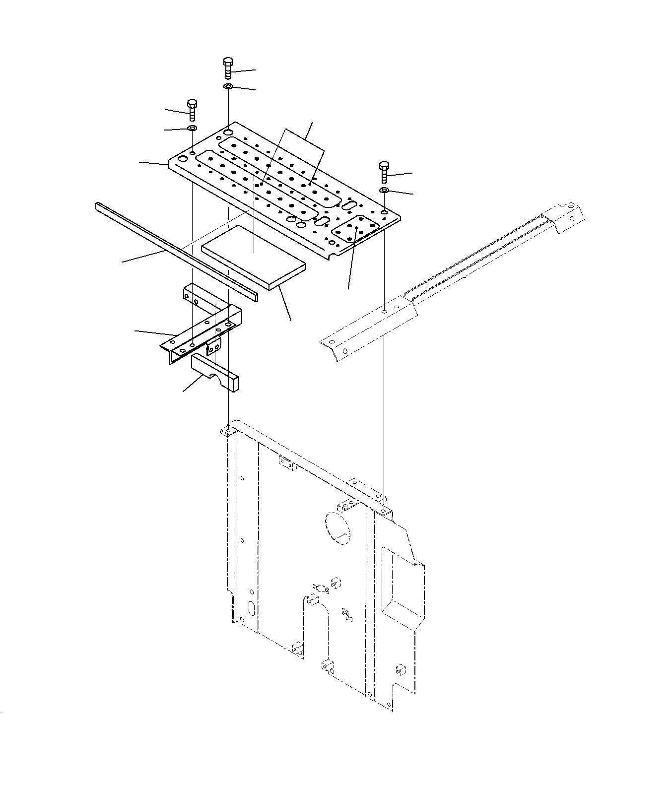 Excavators Komatsu / PC160LC-8 S/N J10001-UP(KI-00008) / PARTITION COVER(|M0330100 : |M0330100)