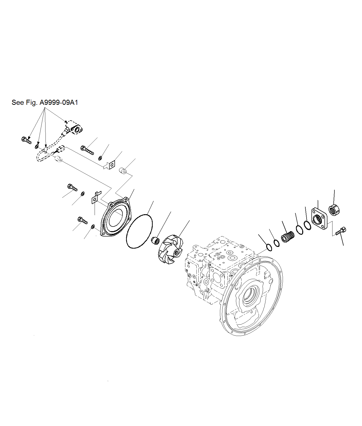 Excavators Komatsu / PC195LC-8 S/N J10001-UP(KI-00009) / MAIN PISTON PUMP, INNER PARTS (7/9)(J10004-UP)(|B0030081 : |B0030081)