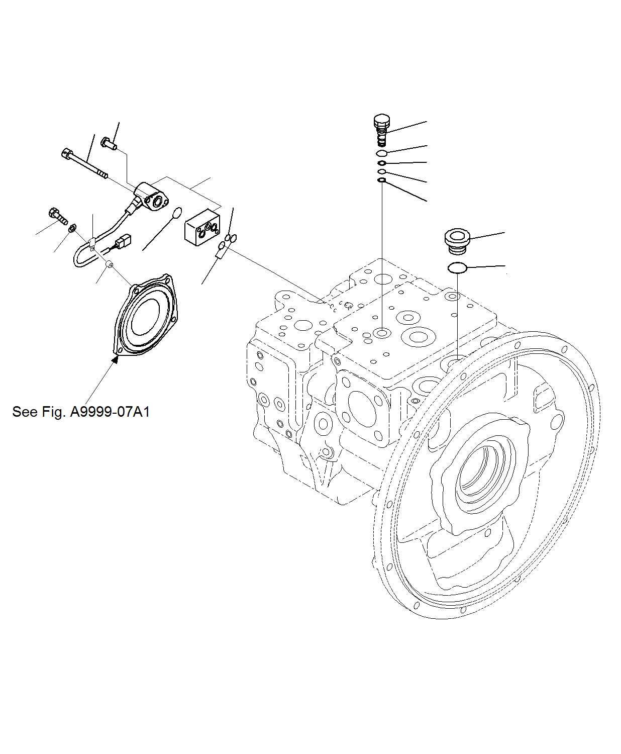 Excavators Komatsu / PC195LC-8 S/N J10001-UP(KI-00009) / MAIN PISTON PUMP, INNER PARTS (9/9)(J10004-UP)(|B0030101 : |B0030101)