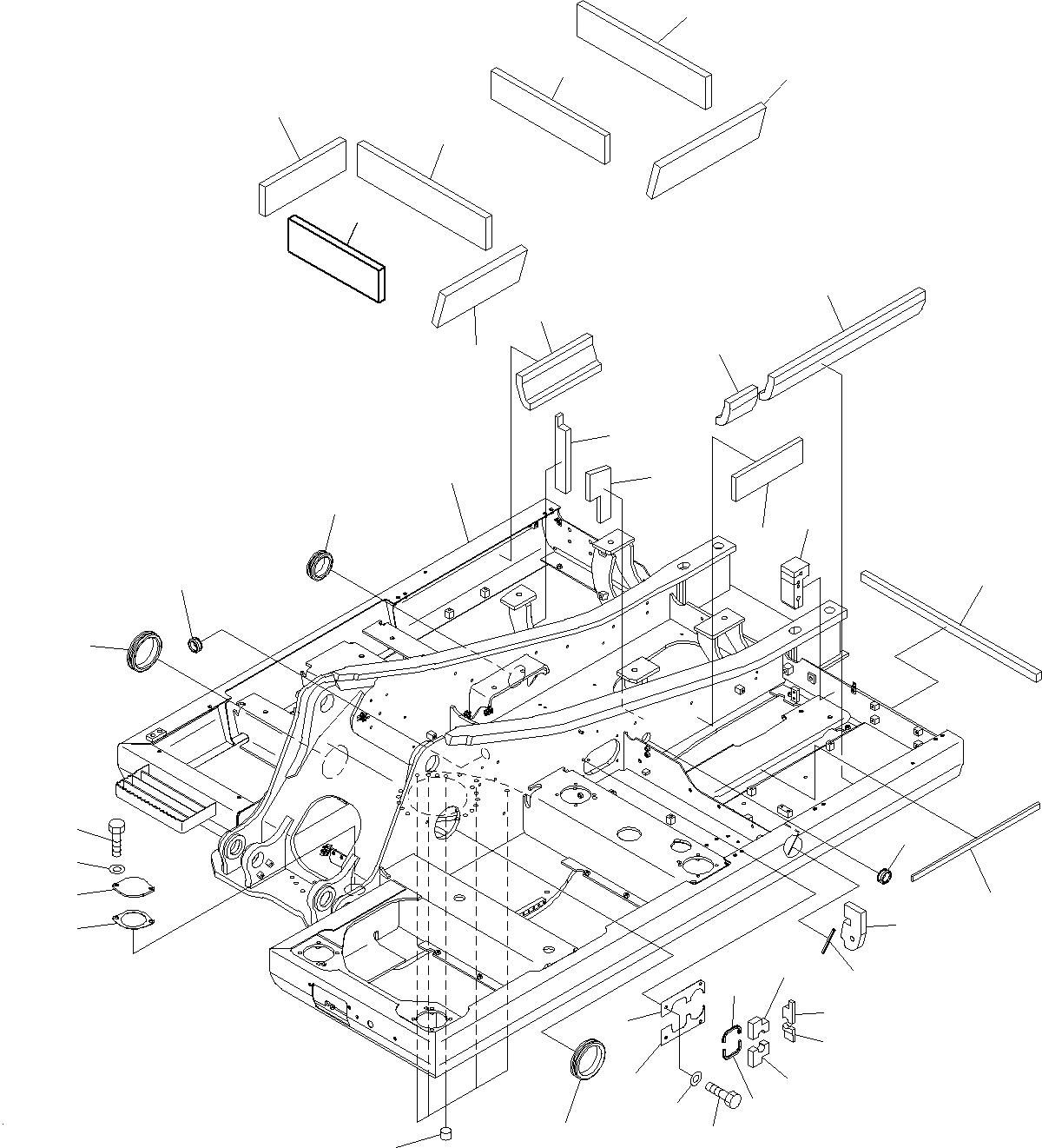 Excavators Komatsu / PC195LC-8 S/N J10001-UP(KI-00009) / REVOLVING FRAME(|J0240010 : |J0240010)