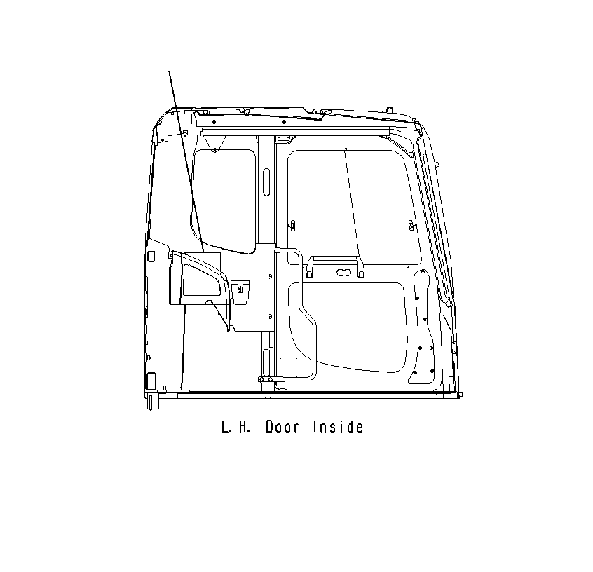 Komatsu parts book diagram for PC300-8M0 S/N J40001-UP: LUBRICATION INTERVAL