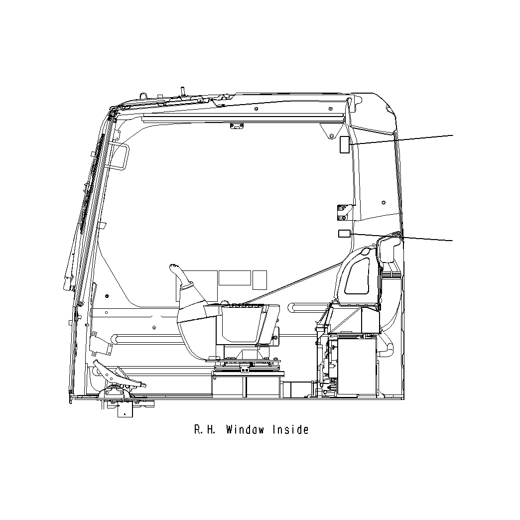 Komatsu parts book diagram for PC300-8M0 S/N J40001-UP: CAUTION PLATE