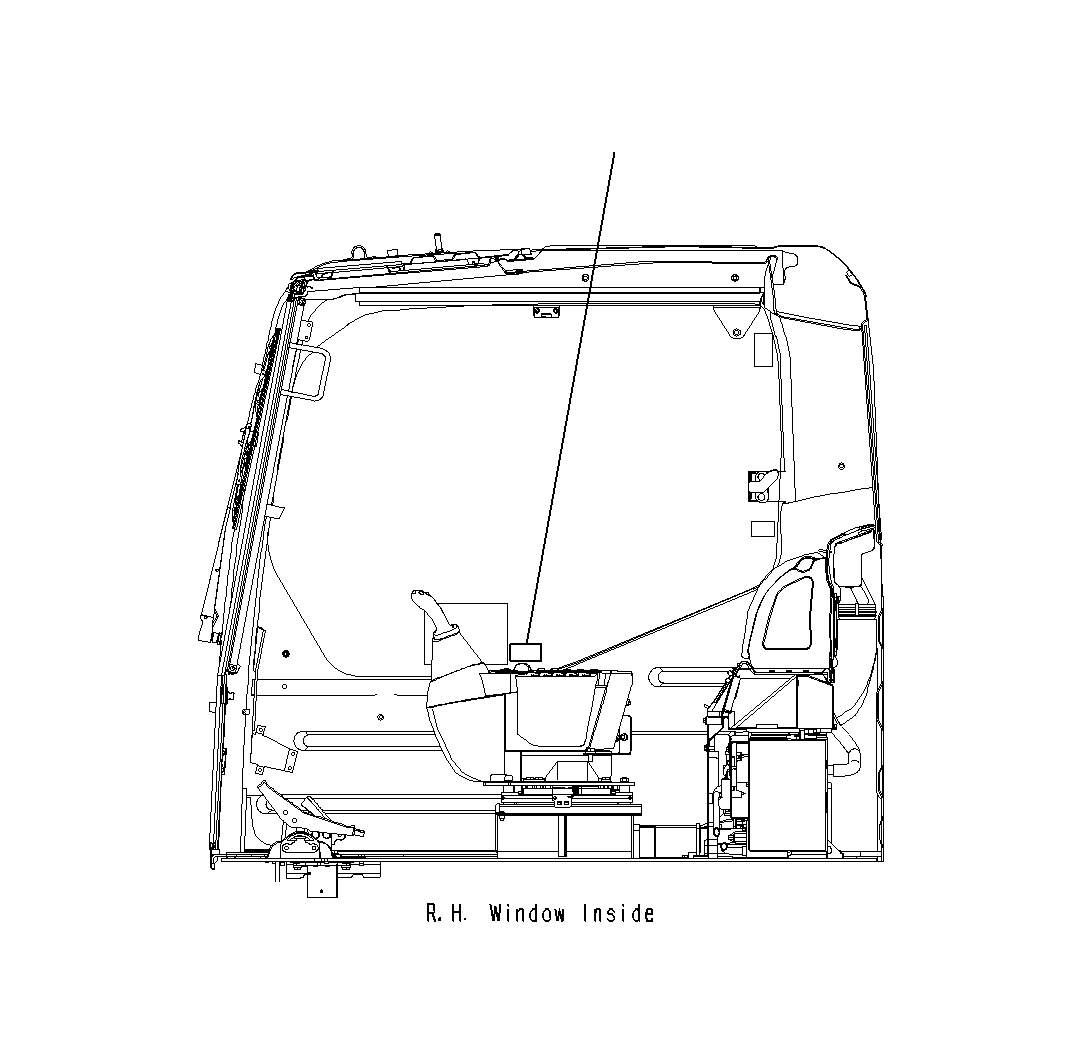Komatsu parts book diagram for PC300-8M0 S/N J40001-UP: KOMTRAX PLATE