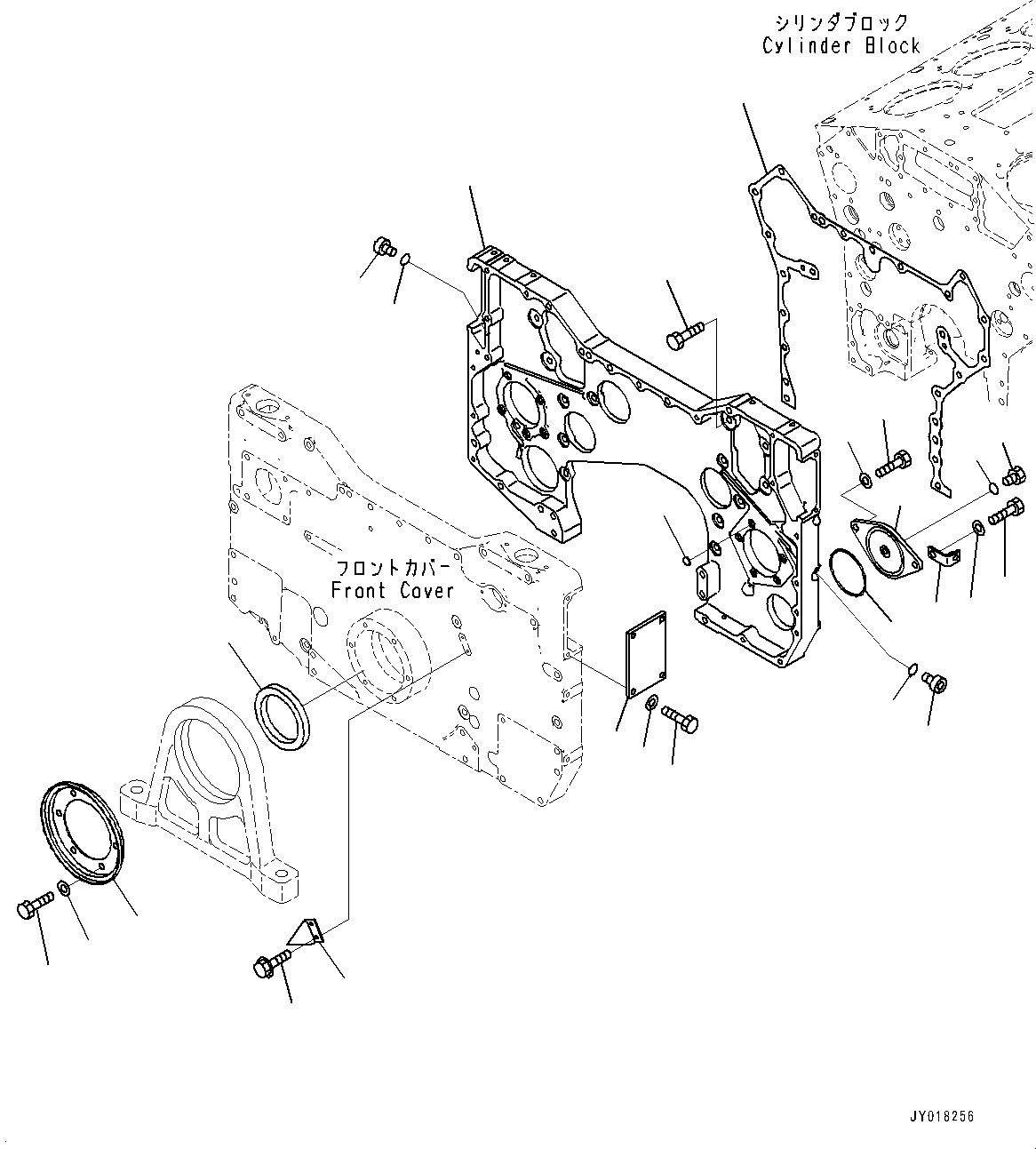 Dump Trucks Komatsu / HD785-NI-7 S/N N10561-UP(KIPL0001) / FRONT GEAR TRAIN CASE (FOR KOWA SAMPLING POINTS) (ACCESSORY PARTS)(|A00036 : |A00036)