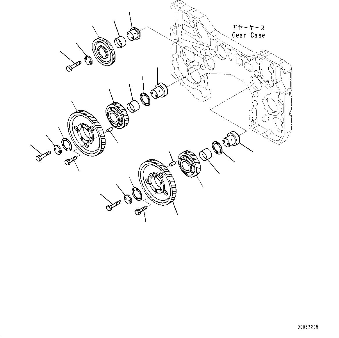 Dump Trucks Komatsu / HD785-NI-7 S/N N10561-UP(KIPL0001) / IDLE GEARS(|A00043 : |A00043)