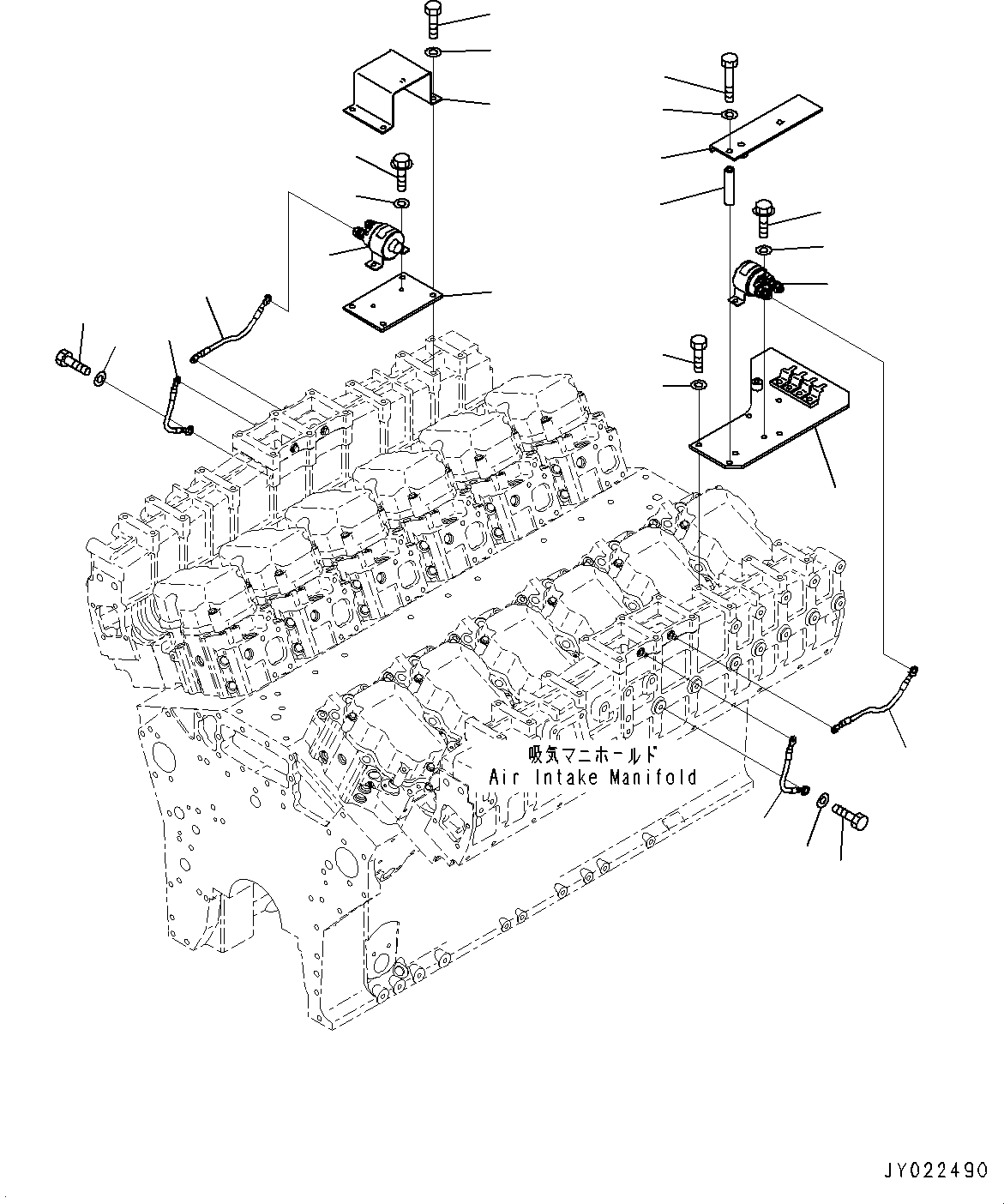 Dump Trucks Komatsu / HD785-NI-7 S/N N10561-UP(KIPL0001) / HEATER SWITCH (FOR ENGINE PRE-LUBRICATION SYSTEM)(|A00090 : |A00090)