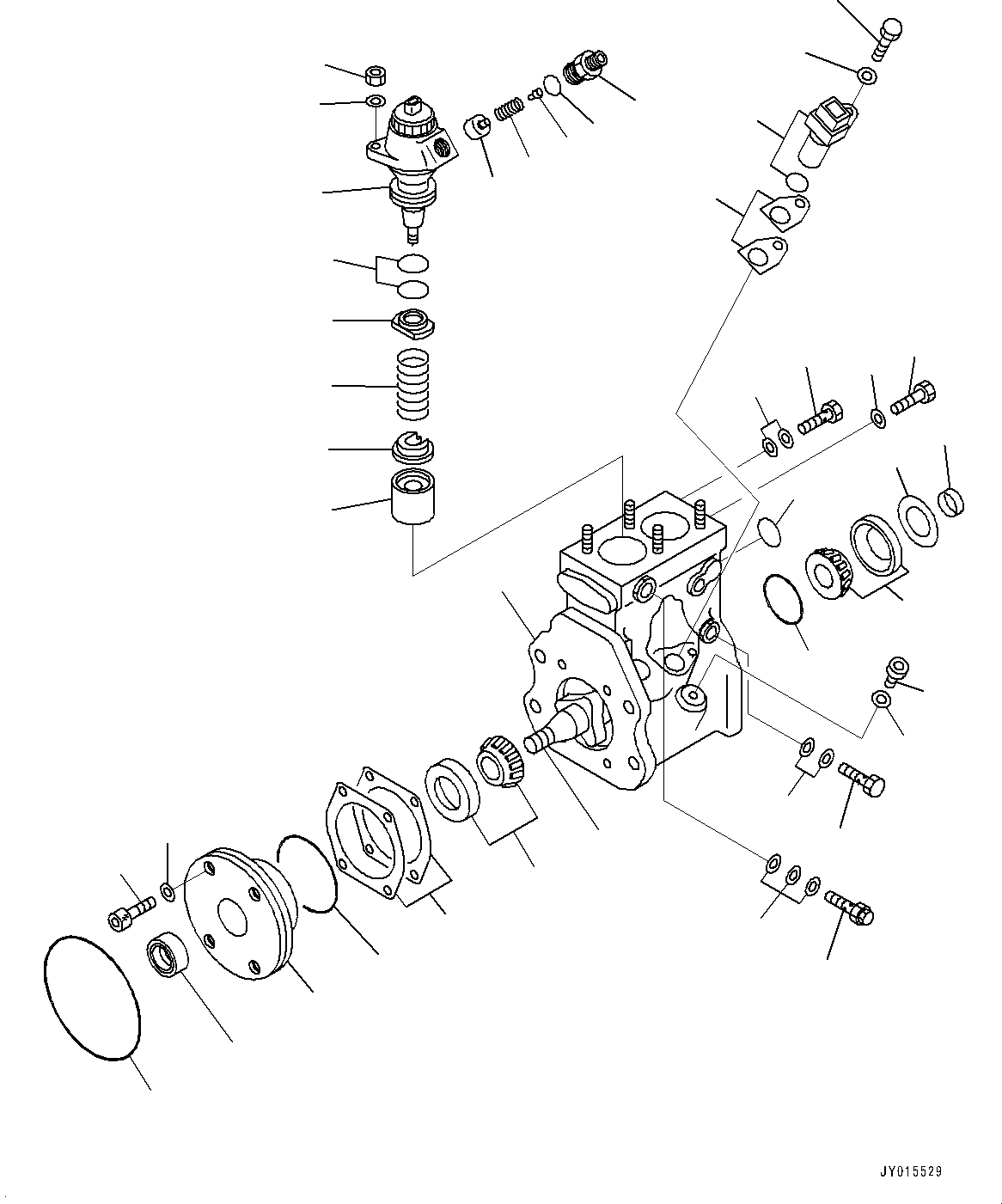 Dump Trucks Komatsu / HD785-NI-7 S/N N10561-UP(KIPL0001) / FUEL SUPPLY PUMP (INNER PARTS, FUEL SUPPLY PUMP, L.H.) (2/2)(|A00101 : |A00101)