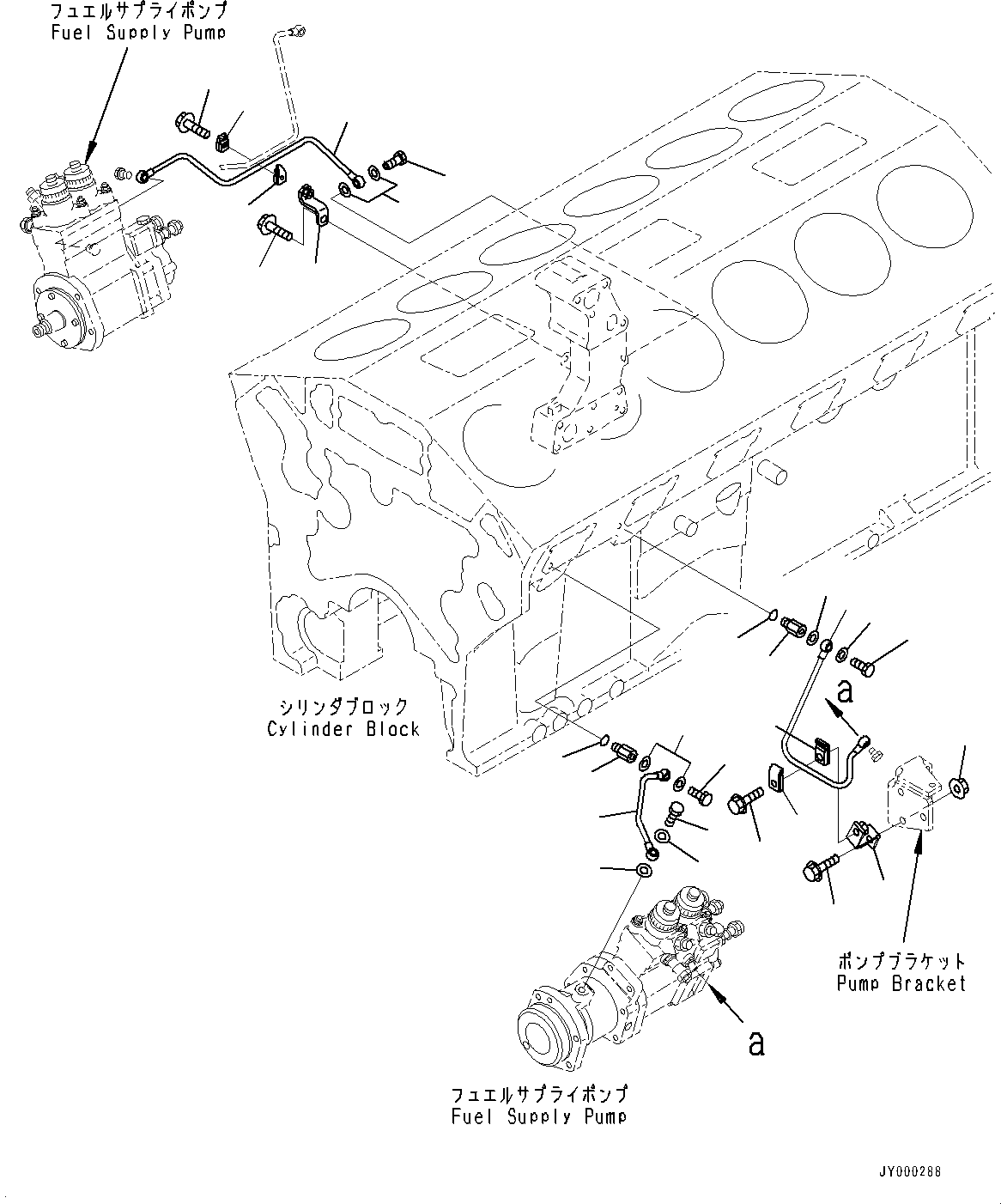 Dump Trucks Komatsu / HD785-NI-7 S/N N10561-UP(KIPL0001) / FUEL SUPPLY PUMP LUBRICATOR(|A00112 : |A00112)