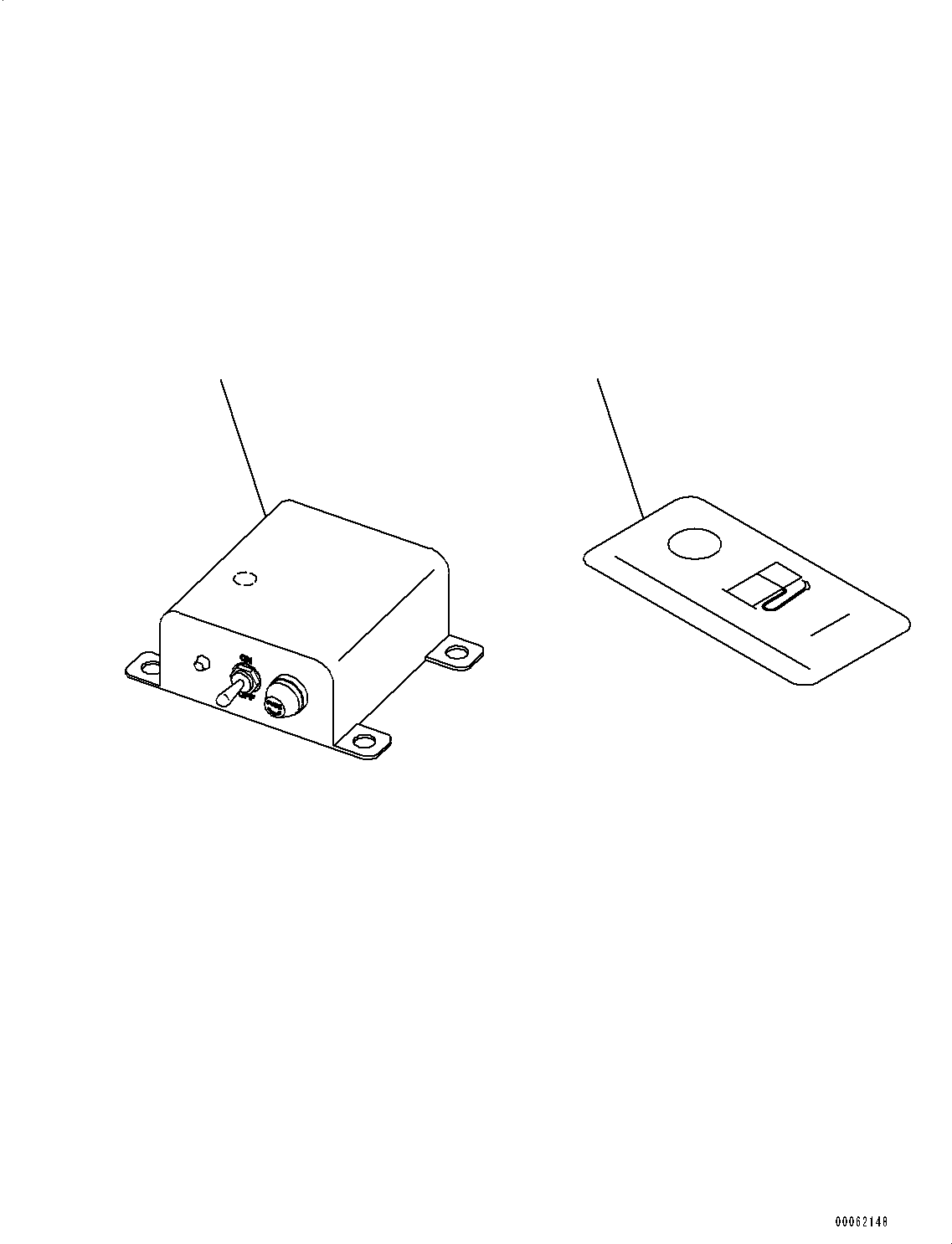 Dump Trucks Komatsu / HD785-NI-7 S/N N10561-UP(KIPL0001) / FUEL FILTER (FOR EXTRA BAD FUEL AND POOR FUEL SPECIFICATION, WATER+DUST, ADDITIONAL FILTER) (SWITCH AND PLATE)(|A00130 : |A00130)