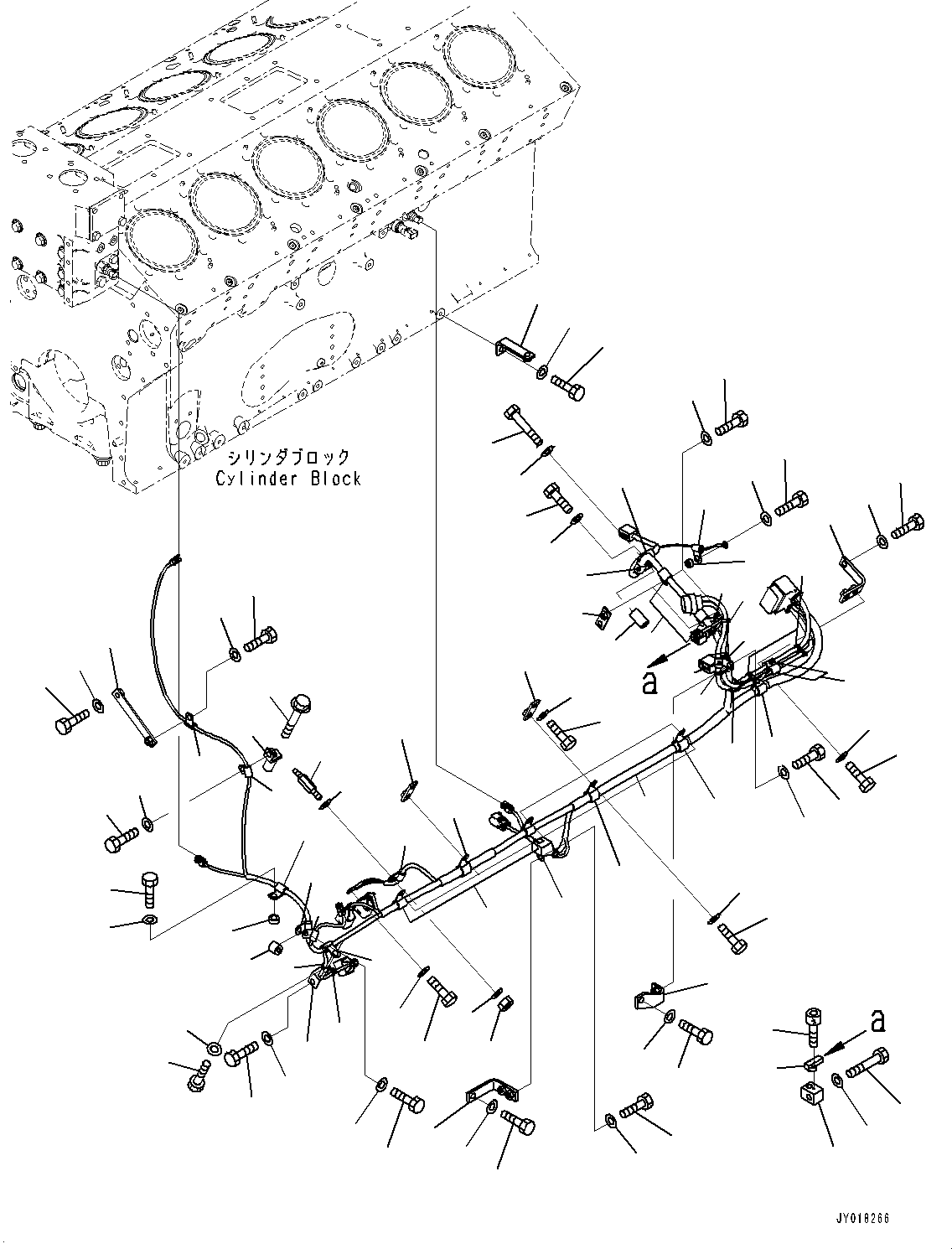 Dump Trucks Komatsu / HD785-NI-7 S/N N10561-UP(KIPL0001) / WIRING HARNESS (FOR EXTRA BAD FUEL AND POOR FUEL SPECIFICATION, WATER+DUST, ADDITIONAL FILTER) (MAIN WIRING HARNESS) (1/2)(|A00186 : |A00186)