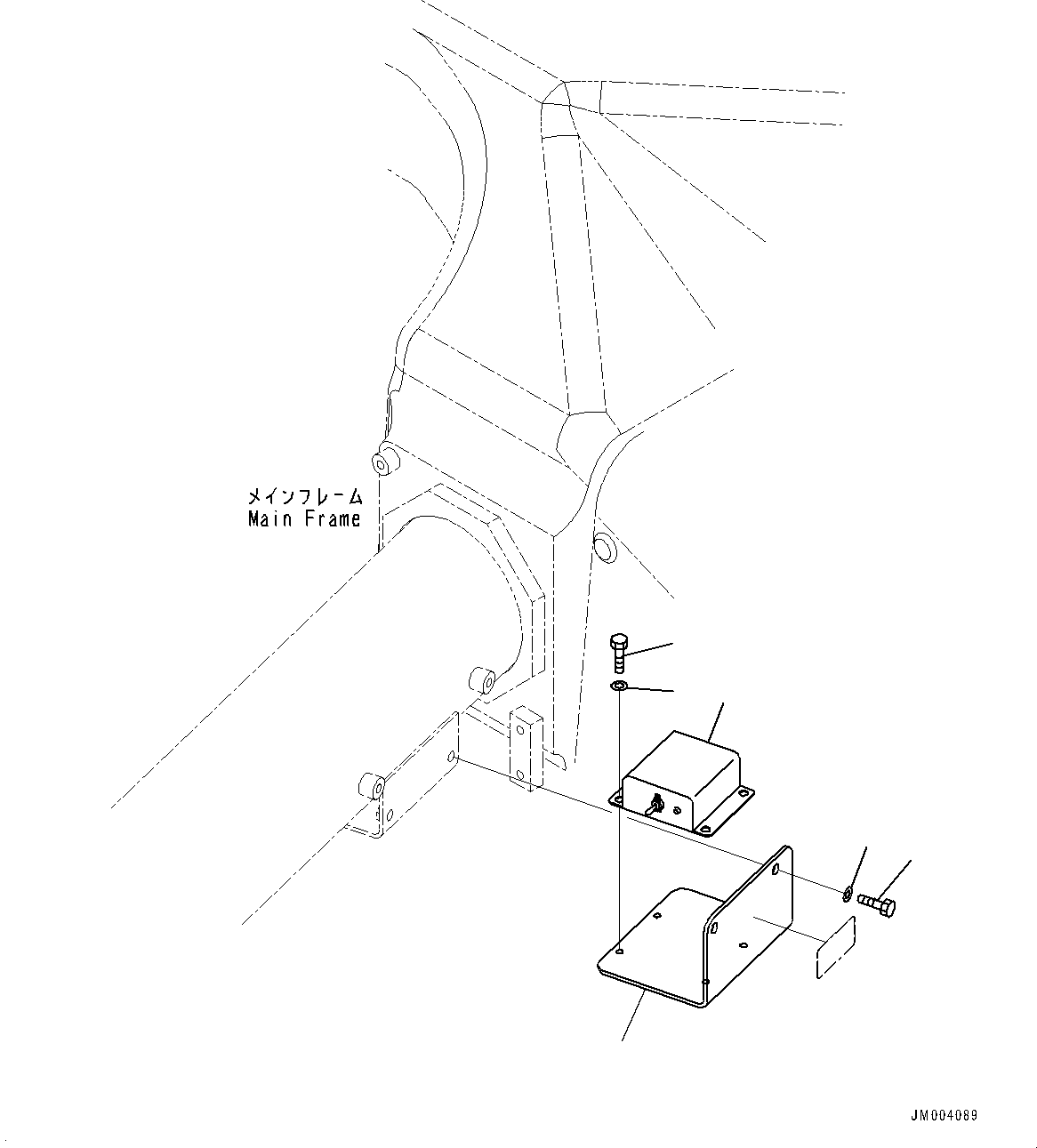 Komatsu parts book diagram for HD785-NI-7 S/N N10561-UP: ENGINE SPEED CONTROL (EXTRA BAD FUEL AND POOR FUEL SPECIFICATION, WATER+DUST, ADDITIONAL FILTER) (SWITCH)