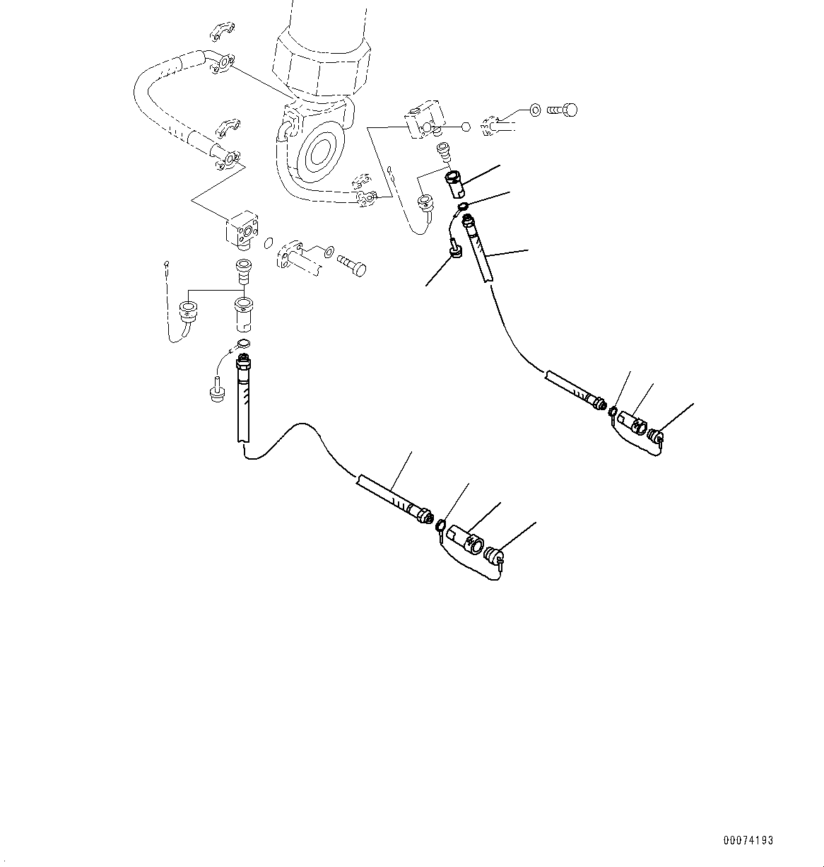 Komatsu parts book diagram for HD785-NI-7 S/N N10561-UP: BUDDY SYSTEM UNIT