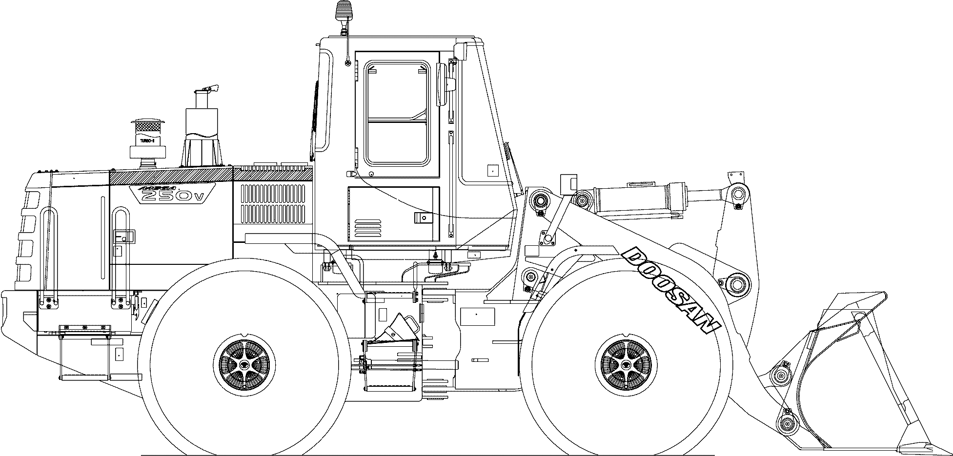 Other: DOOSAN-DAEWOO / MEGA 250-V (S/N. 3001 ~ )(M250-V3)