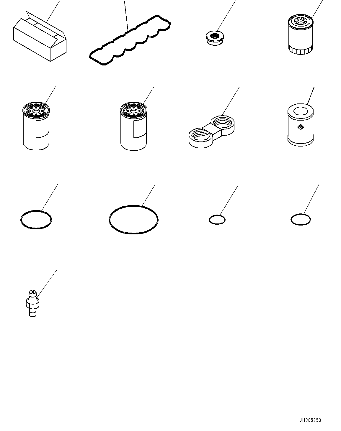 Komatsu parts book diagram for PC240NLC-11 S/N K70001-UP: SPARE PARTS
