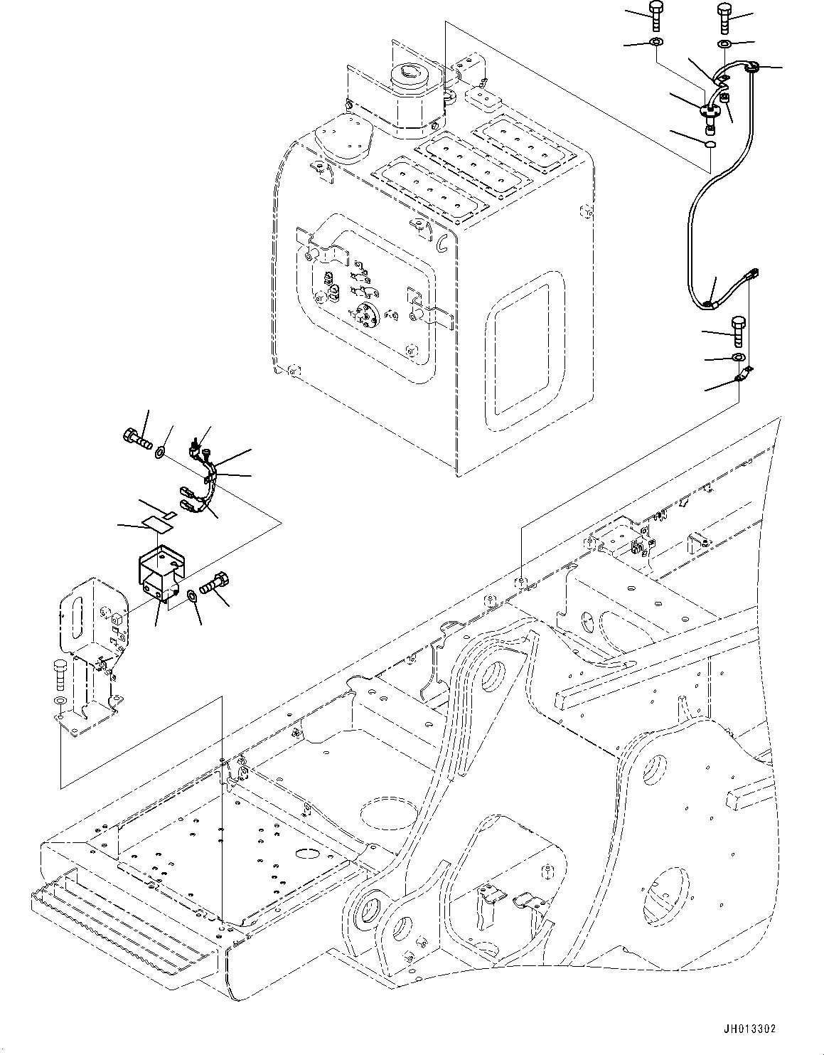 Excavators Komatsu / PC210LC-11 S/N 500001-UP(PC00013U) / Refueling Pump, Pump Related Parts (1/2)(W002002 : W1113-001002)