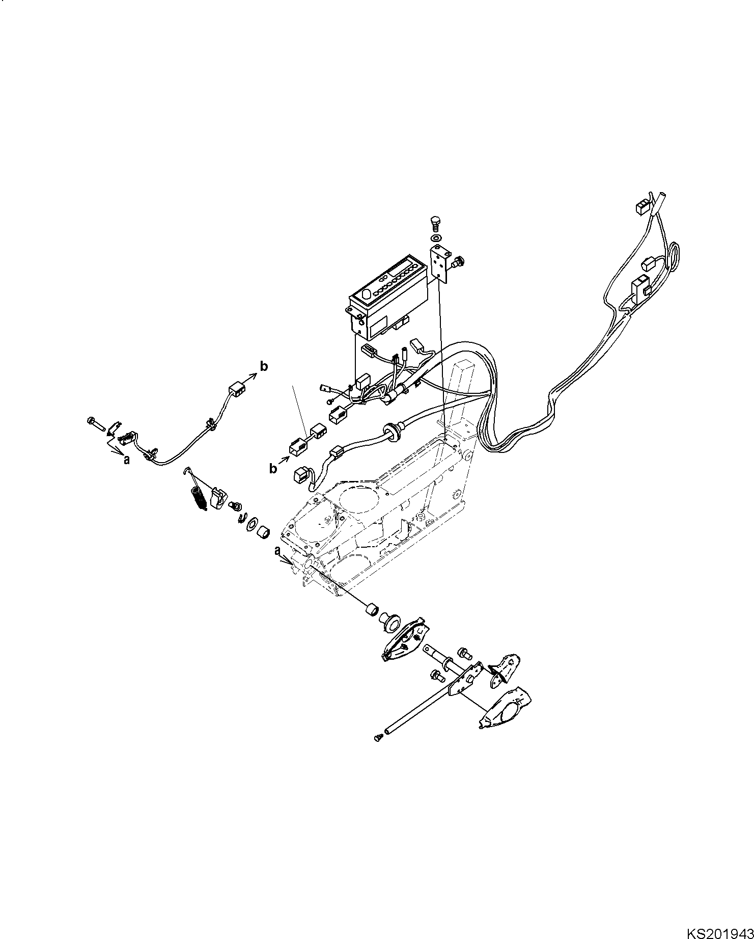 Excavators Komatsu / PC210LC-11 S/N K70001-UP(PC00015U) / Cab, ROPS Cab, Wiring Unit, Power Max Disable, 15m Super Long Front (LC)(K014052 : K1110-001052)