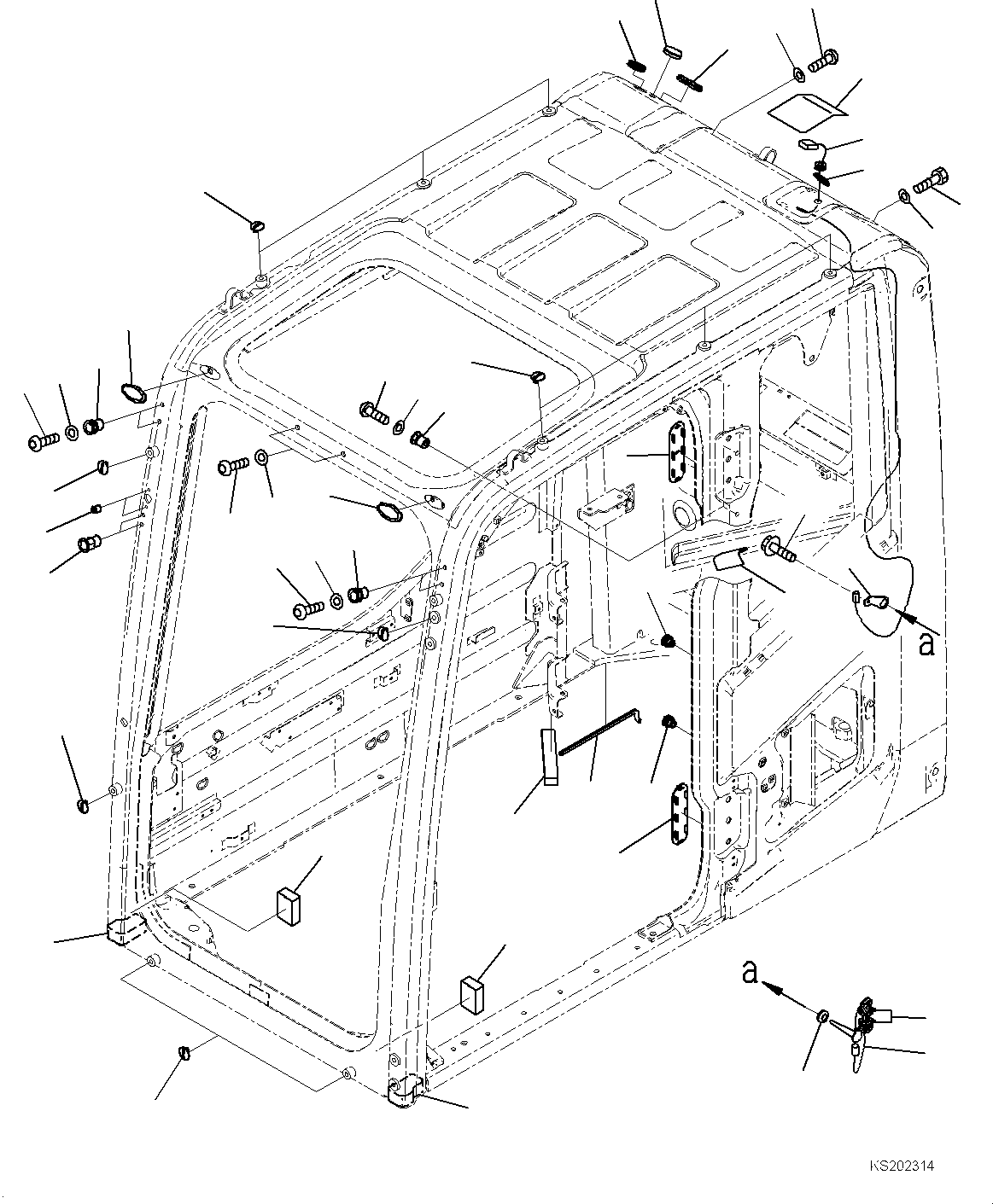 Excavators Komatsu / PC210LC-11 S/N K70001-UP(PC00015U) / Cab, Demolition, KOMTRAX Antenna(K015013 : K1110-002013)