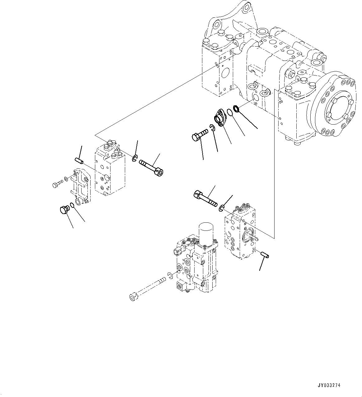 Excavators Komatsu / PC700LC-11 S/N 80013-UP(PC00032U) / NO.1 Pump, Inner Parts (13/13)(H003014 : H0210-001014)