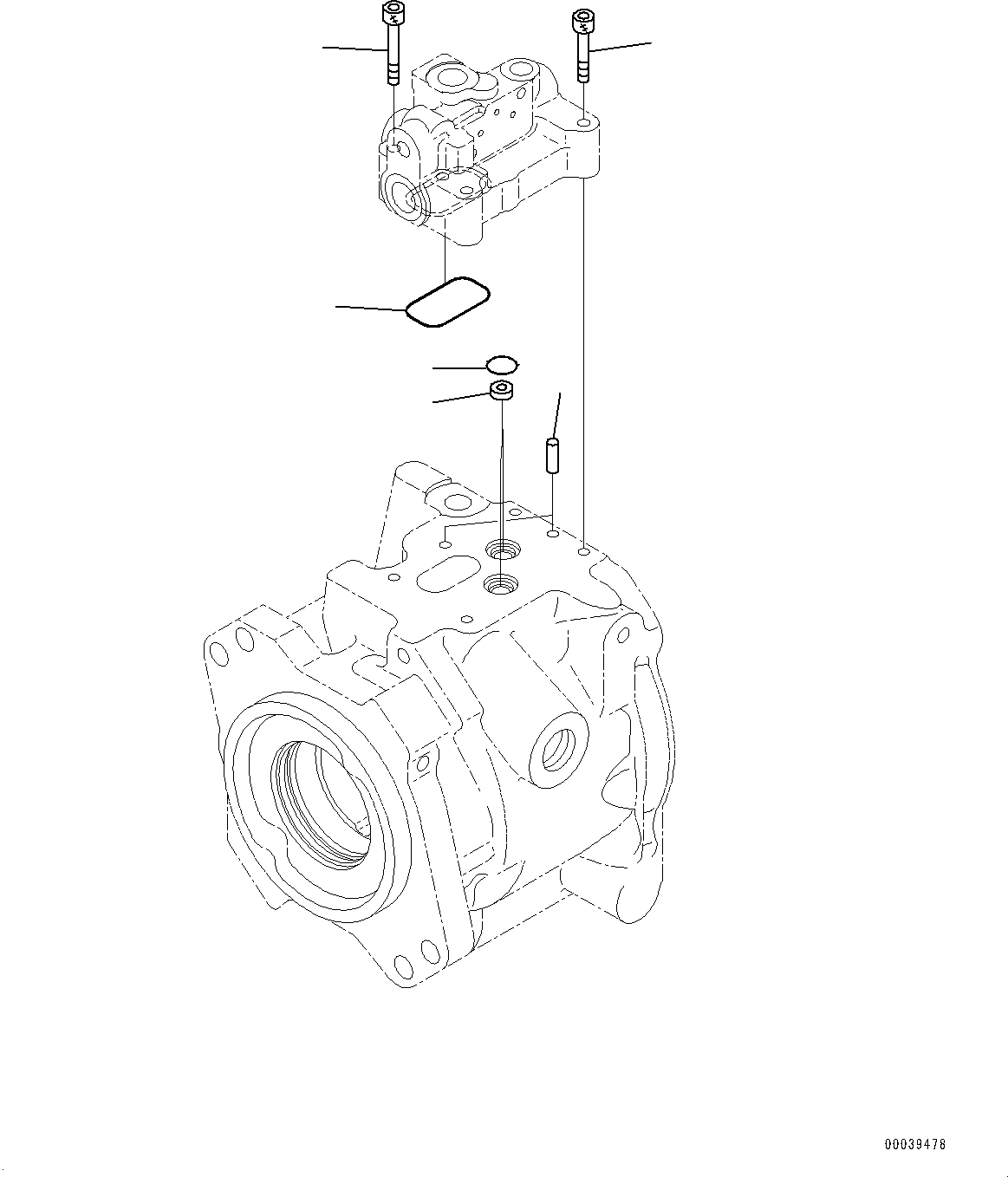 Excavators Komatsu / PC700LC-11 S/N 80013-UP(PC00032U) / Gear Pump, Fan Pump (4/7)(H005004 : H0240-001004)