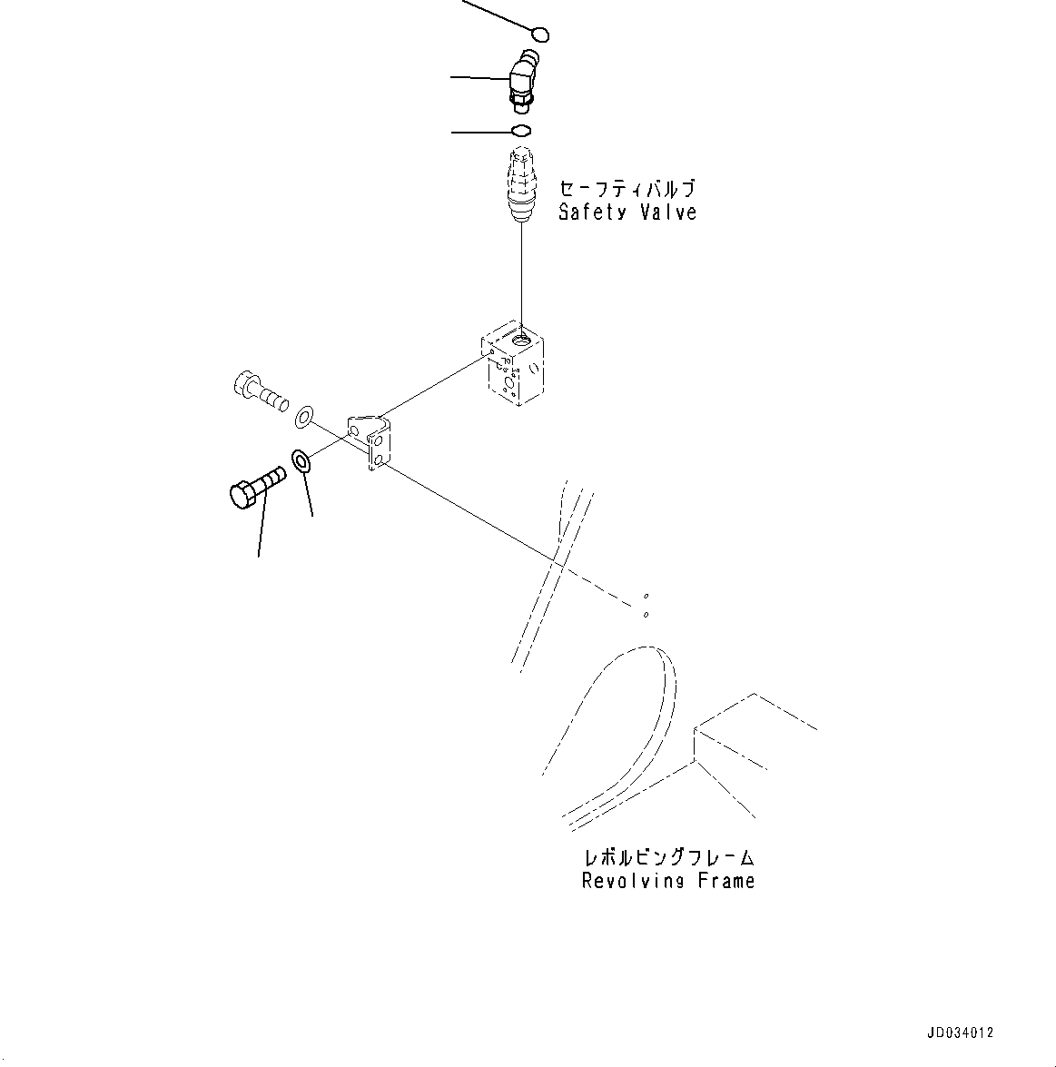 Excavators Komatsu / PC700LC-11 S/N 80013-UP(PC00032U) / Boom Piping, Related Parts(H011004 : H1210-001004)