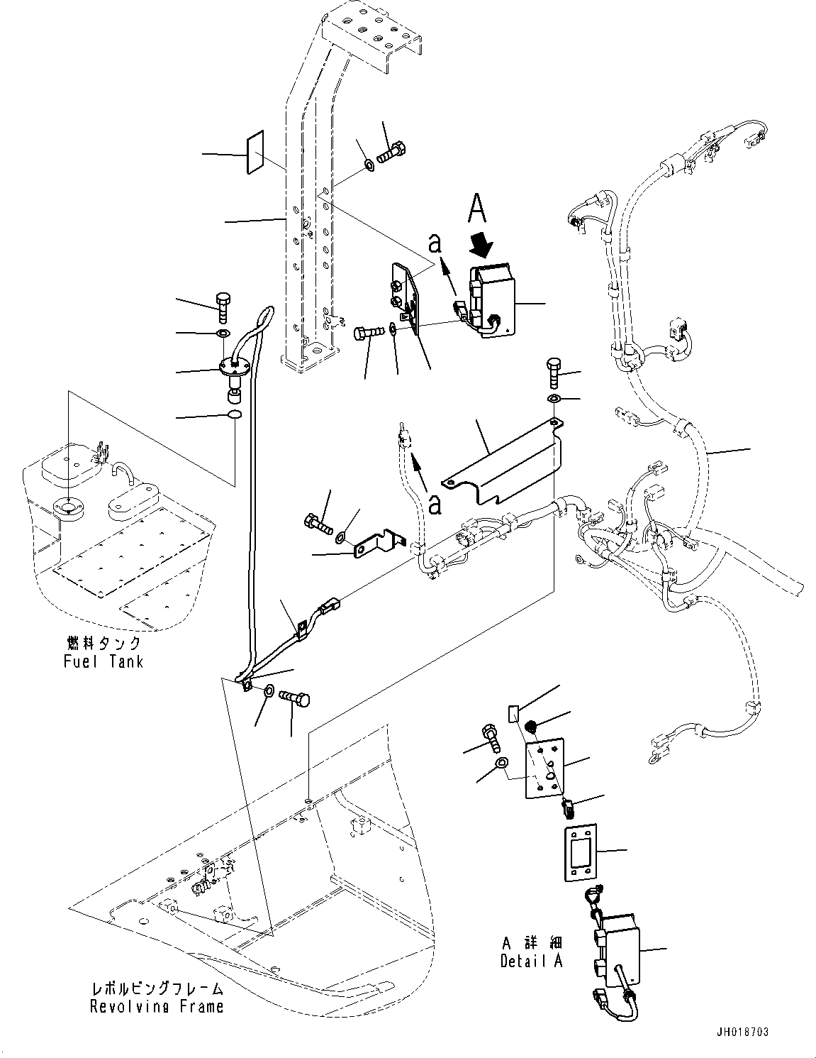 Komatsu parts book diagram for HB365LC-3E0 S/N K75001-UP: REFUELING PUMP, (2/2)
