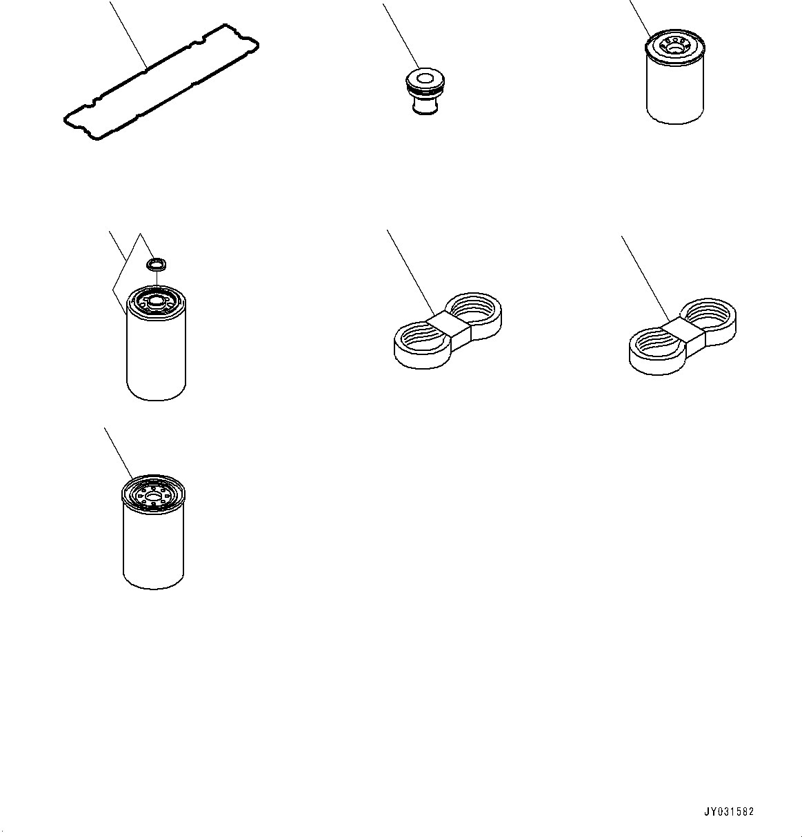 Excavators Komatsu / HB365NLC-3E0 S/N K75001-UP(PC00076U) / Spare Parts(B007001 : B9999-004001)