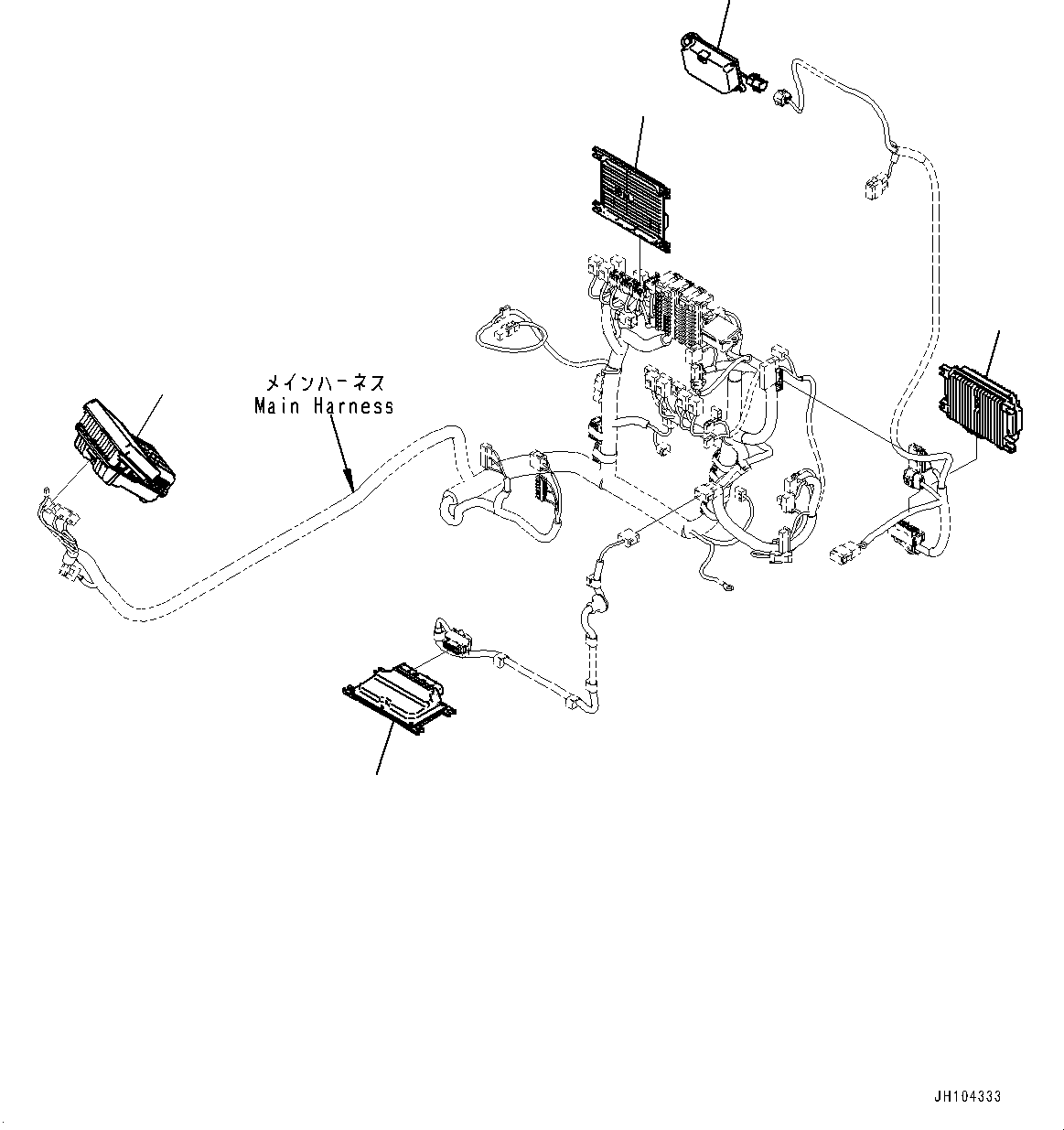 Excavators Komatsu / PC290NLCI-11E0 S/N K75001-UP(PC00087U) / Cab, Controller and Monitor(K012033 : K1110-009033)