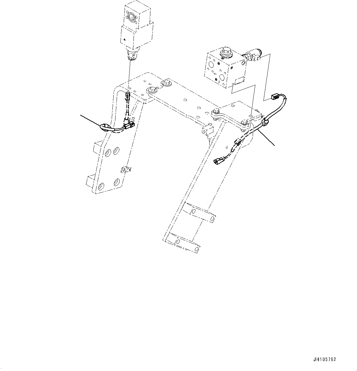 Komatsu parts book diagram for PC210LCI-11E0 S/N 503996-UP: ATTACHMENT PIPING, WIRING HARNESS