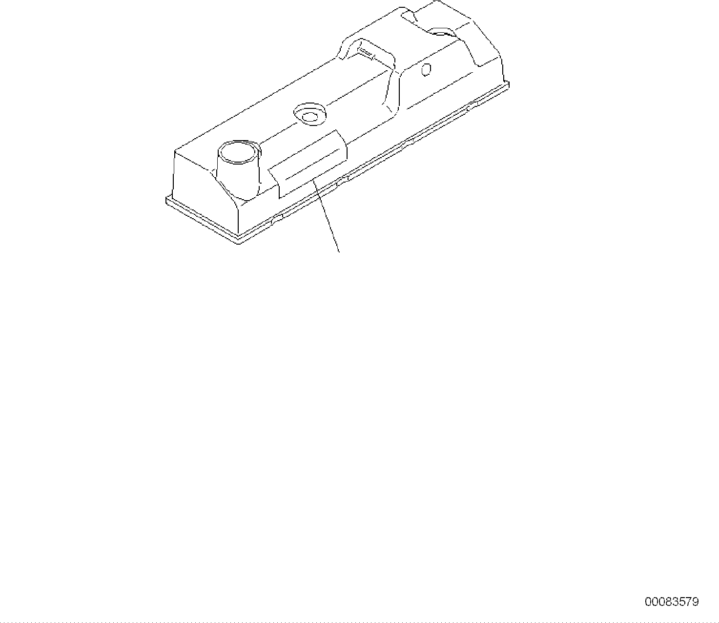 Komatsu parts book diagram for PC118MR-8 S/N F00003 AND UP: APPROVAL CAUTION PLATE