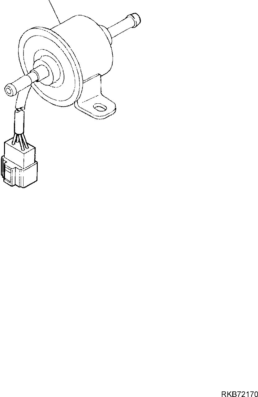Excavators Komatsu / PC16R-3 HS S/N F80001 AND UP(PC16R3H8) / FEED PUMP(A-0435 : 0435)