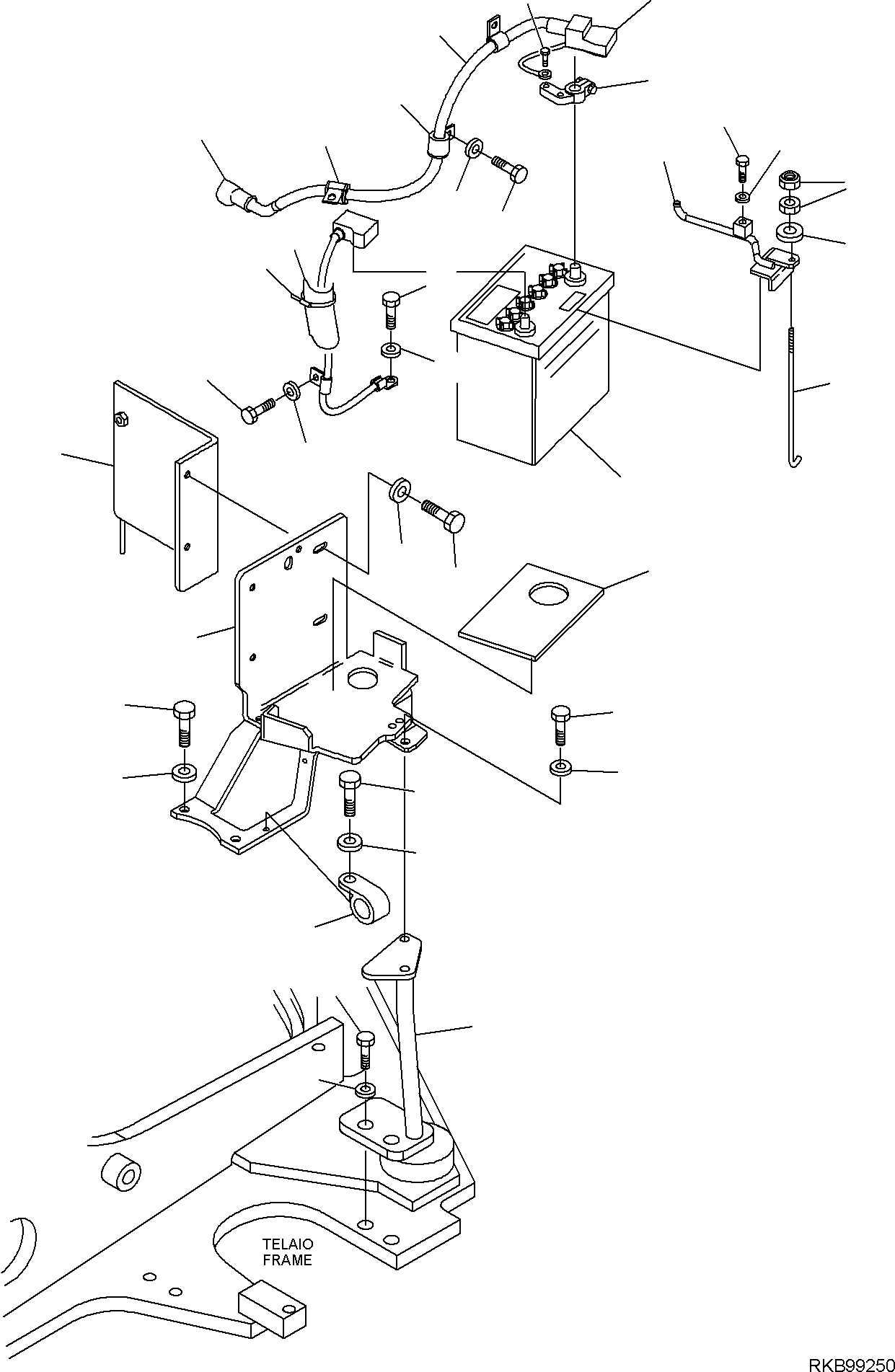 Excavators Komatsu / PC16R-3 HS S/N F80001 AND UP(PC16R3H8) / BATTERY(B-1400 : 1400)