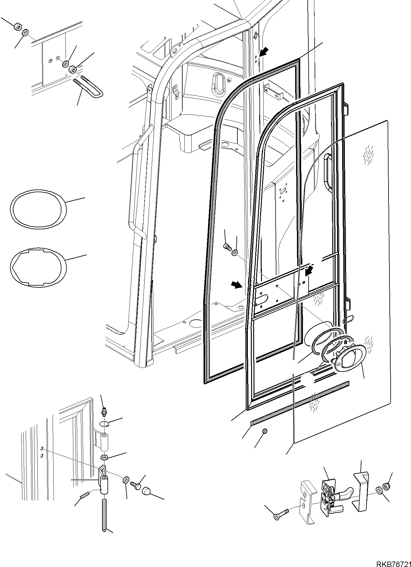 Excavators Komatsu / PC16R-3 HS S/N F80001 AND UP(PC16R3H8) / CAB (2/5)(F-5215 : 5215)