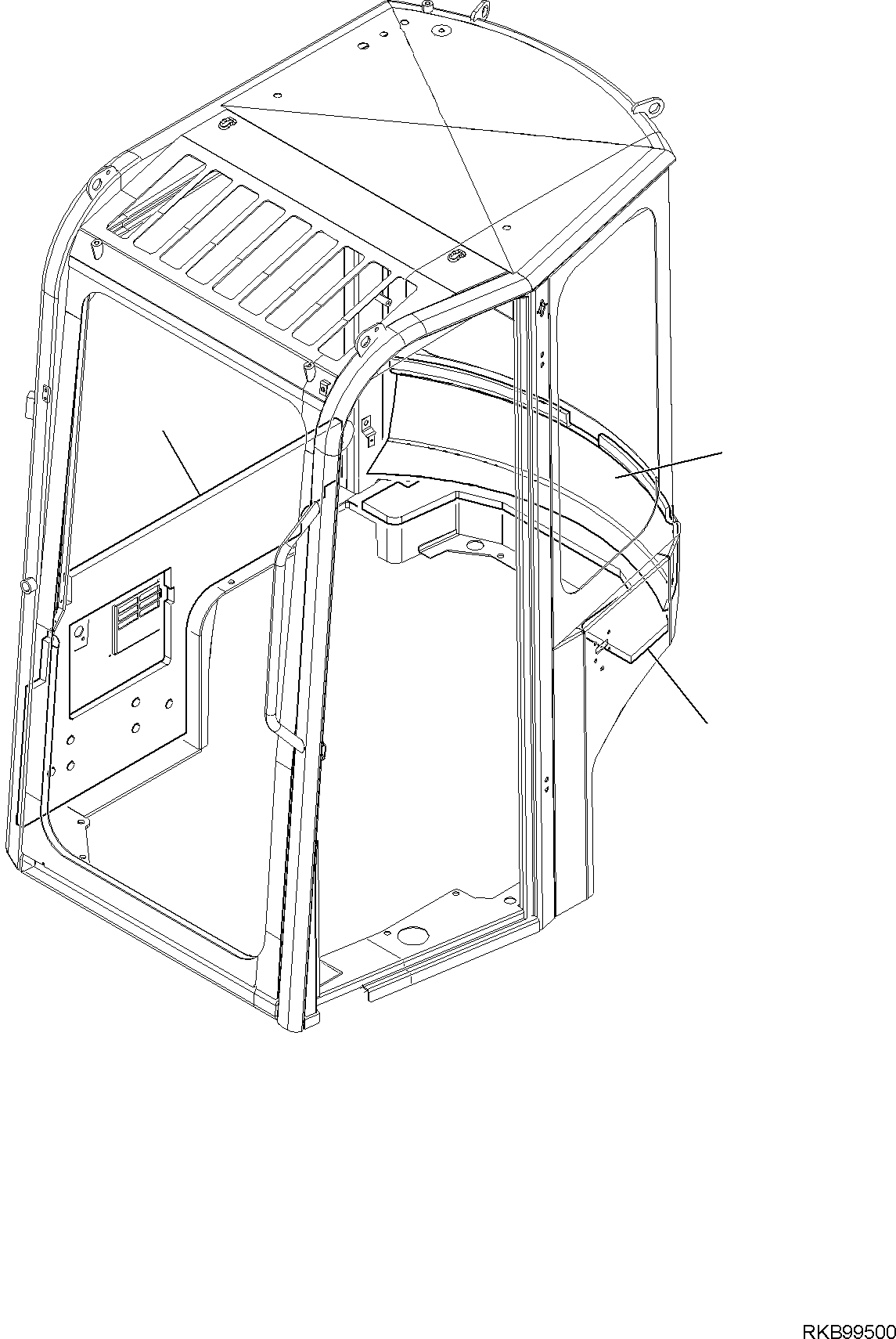 Excavators Komatsu / PC16R-3 HS S/N F80001 AND UP(PC16R3H8) / CAB (5/5) (2/2)(F-5235 : 5235)