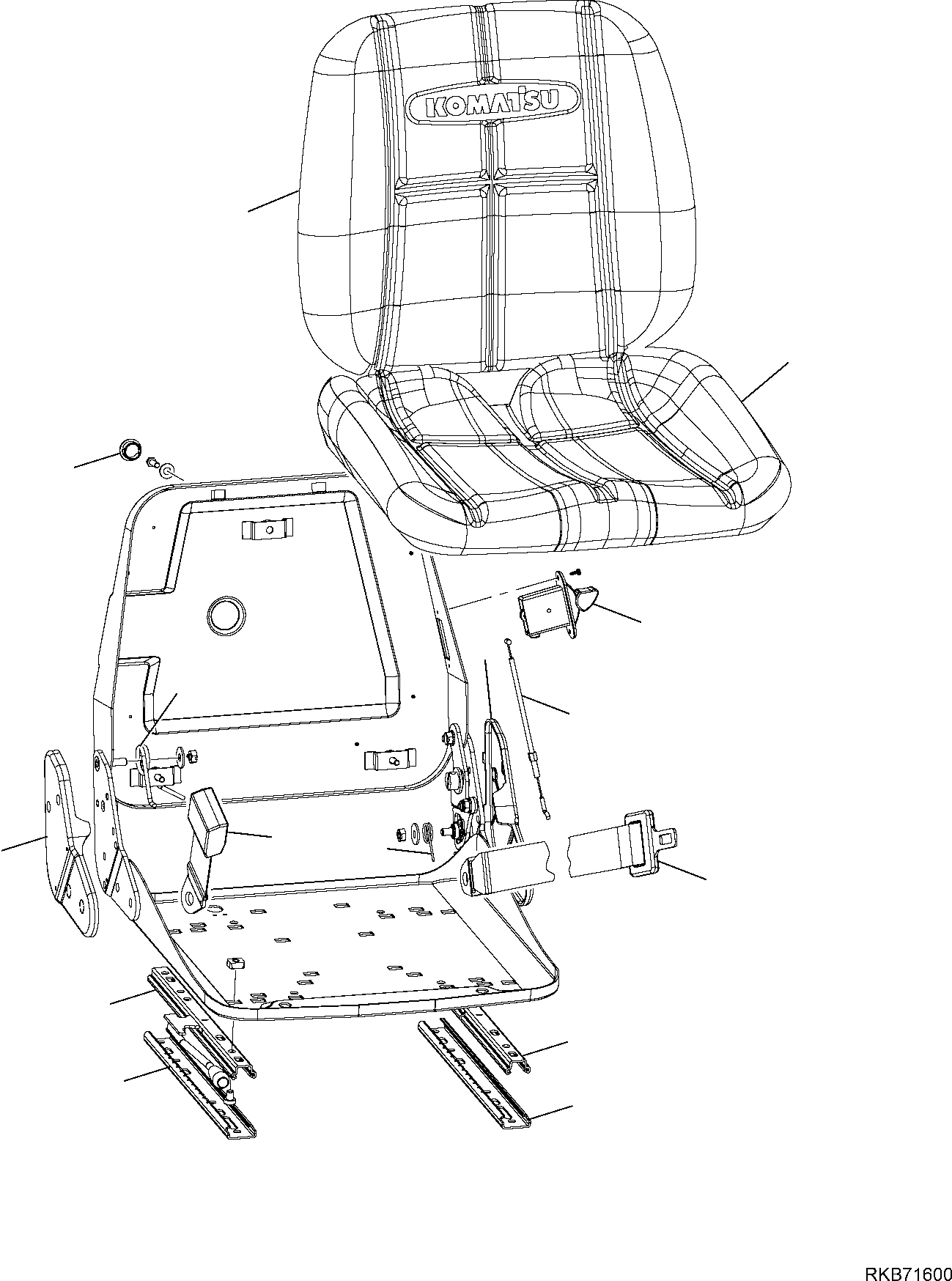 Excavators Komatsu / PC16R-3 HS S/N F80001 AND UP(PC16R3H8) / OPERATOR