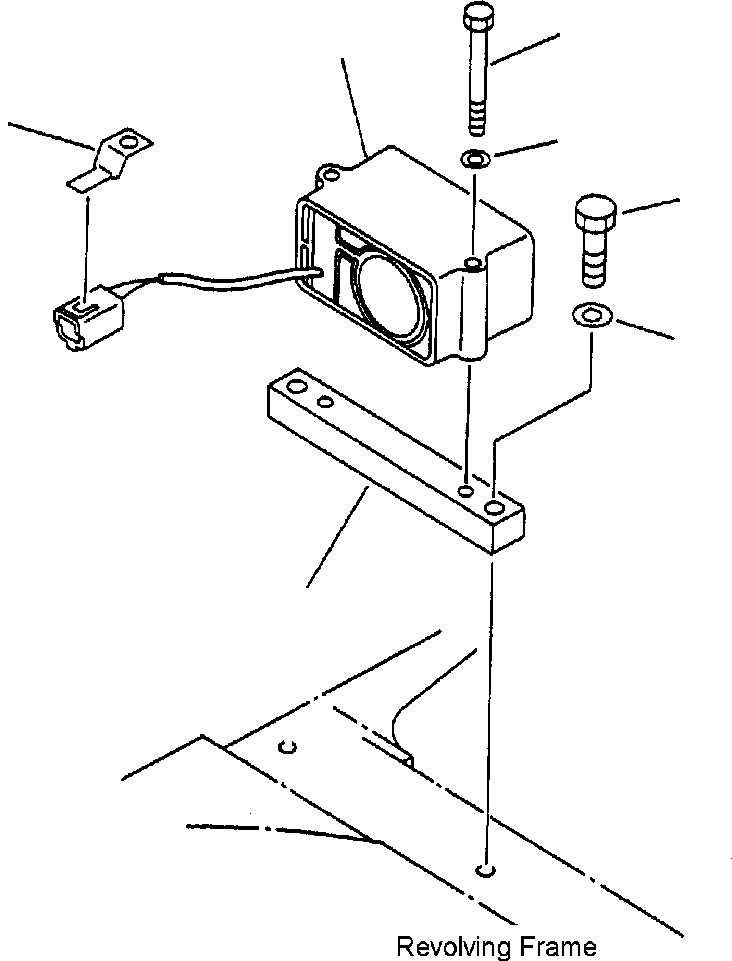 Excavators Komatsu / PC200-6/LC-6 Supplement S/N 80001-UP(PC2006SP) / TRAVEL ALARM(E-002 : E0420X22.001)