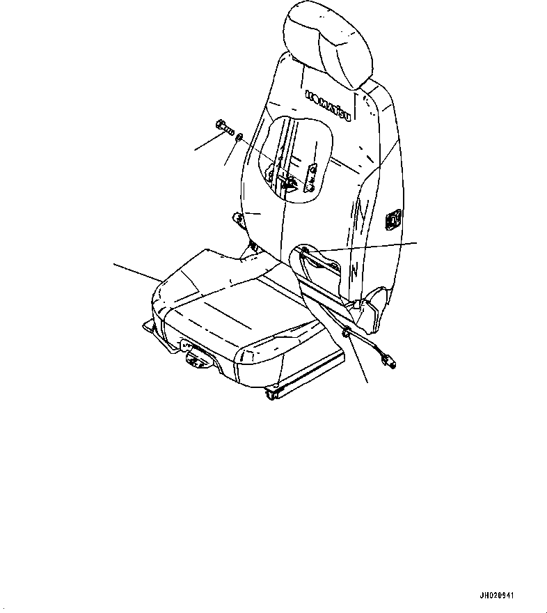 Excavators Komatsu / PC200F-8M0  S/N B10001-UP(PC200FM0) / OPERATOR