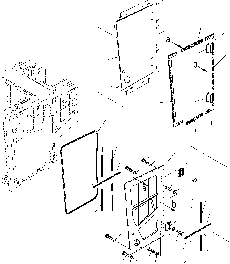 Excavators Komatsu / PC200F-8M0  S/N B10001-UP(PC200FM0) / OPERATOR