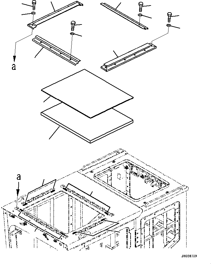 Excavators Komatsu / PC200F-8M0  S/N B10001-UP(PC200FM0) / OPERATOR