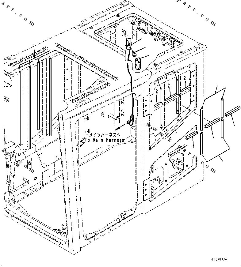 Excavators Komatsu / PC200F-8M0  S/N B10001-UP(PC200FM0) / OPERATOR