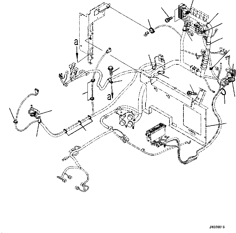 Excavators Komatsu / PC200F-8M0  S/N B10001-UP(PC200FM0) / OPERATOR