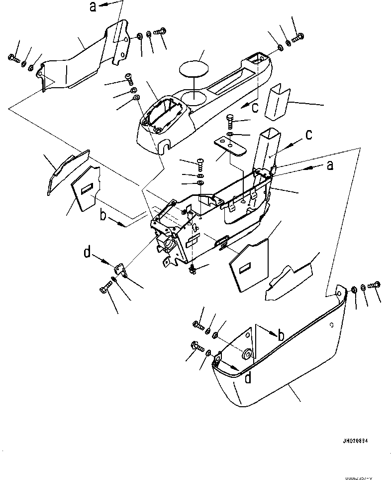 Excavators Komatsu / PC200F-8M0  S/N B10001-UP(PC200FM0) / OPERATOR