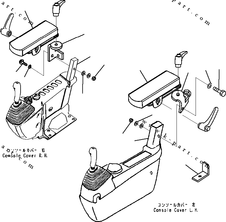 Excavators Komatsu / PC200F-8M0  S/N B10001-UP(PC200FM0) / OPERATOR
