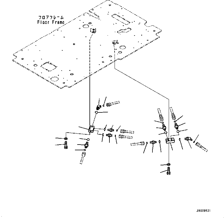Excavators Komatsu / PC200F-8M0  S/N B10001-UP(PC200FM0) / OPERATOR