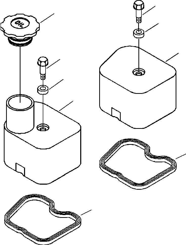 Excavators Komatsu / PC200LL-6 S/N A85001-UP(PC200LL6) / FIG. A1112-A2A1 VALVE COVER(A-006 : A1112-A2A1)