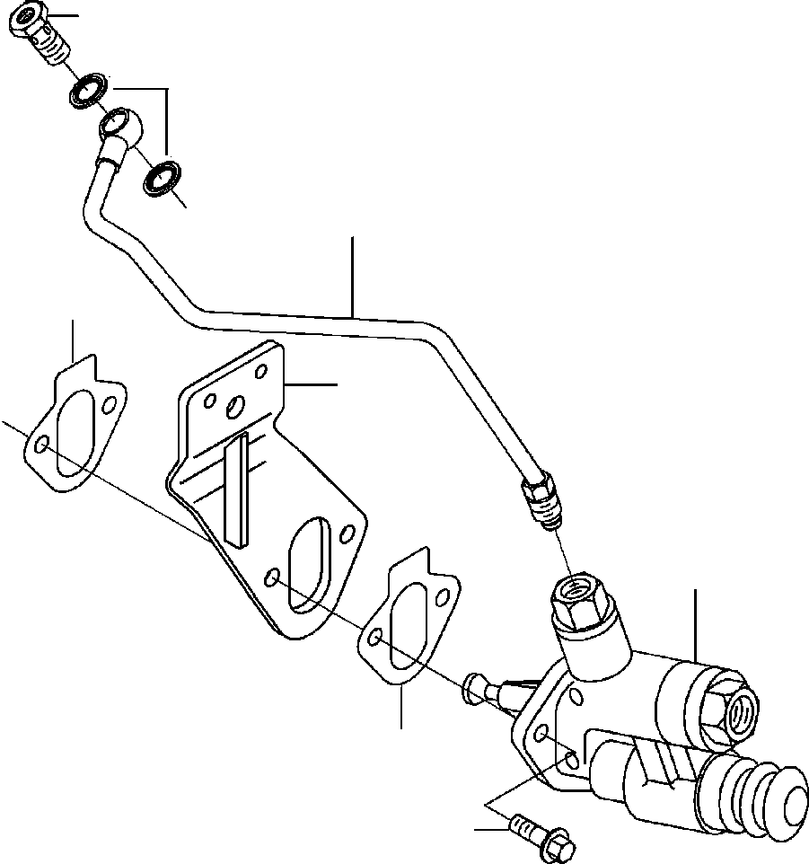 Excavators Komatsu / PC200LL-6 S/N A85001-UP(PC200LL6) / FIG. A4215-A2A1 FUEL LIFT PUMP(A-064 : A4215-A2A1)